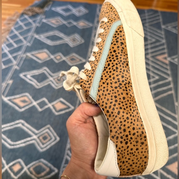 MWL sidewalk low top sneakers in spotted calf hair - Picture 2 of 7